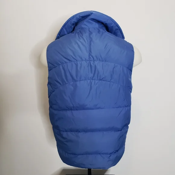 Vintage 80's Montgomery Ward Duck Down Reversible Multicolor Vest Size Medium - Picture 12 of 14